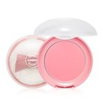 Etude Lovely Cookie Blusher for Face Makeup |Matte Finish, Highly Pigmented, Long Lasting & Lightweight | Easy to Blend | PK002 Grapefruit- 4g