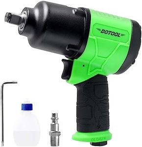 Dotool Air Impact Wrench 1/2 Inch Square Drive Heavy Duty 880 ft-Lbs Max Loosening Torque Output Pneumatic Impact Wrench Twin Hammer 7800RPM for Automobile Repair