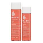 Bio-Oil 200 ml (Specialist Skin Care Oil - Scars, Stretch Mark, Ageing, Uneven Skin Tone) and 125 ml (Specialist Skin Care Oil - Scars, Stretch Mark, Ageing, Uneven Skin Tone), Combination Skin