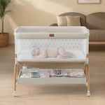 Baby Bassinet Bedside Crib, 3-in-1 