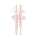 Peripera SUGAR TWINKLE DUO EYE SHADOW STICK (01 DEWY NUDE) - Shimmer, Highlighter, Convenient Eye Shadow Cream