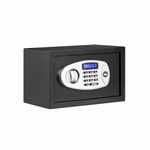 Yale YSS/200/DB2 Safe Locker for Home with Pincode Access | Home Electronic Keypad Locker | Manual Key | Digital Pin | Standard Security Digital Safety Locker | 1 Year Warranty (8.6 litres - Black)