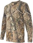 STAG Gents Long Sleeved Hunters Oak Tree camo t-Shirt Mens Cotton top Camouflage tee … (Medium)