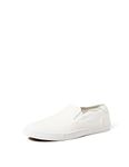 TOMS Mens Baja Slip On Sneakers Shoes Casual - Black, White, 10.5