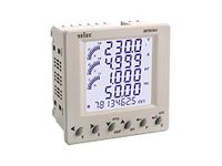 3-Phase Multifunction Meter with Communication, LCD Display, 96x96mm, Selec MFM384-C-CE