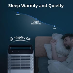 CONOPU 16L Ultra-Quiet Dehumidifier – High Capacity Home Moisture Removal