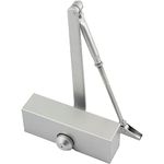 EAI Adjustable Fire Door Closer | Fire Tested | Power Size 3 | Silver