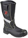 Tuffking 3105 Mens Firefighters Fireman Flexible Black Safety Boots F2A EN15090 (8 UK)