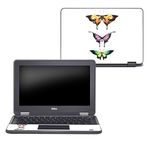 MightySkins Skin Compatible with Dell Chromebook 11" 3189 - Flutter by | Protective, Durable, and Unique Vinyl Decal wrap Cover | Easy to Apply, Remove, and Change Styles | Made in The USA