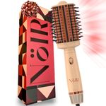 Infrared Hot Air Blowout Brush - NoIR PRO Blow Dry & Style | Straightening & Thermal Brush for Frizz-Free, Shiny Hair | Salon-Quality Blow Drying & Hair Styling with Volumizing & Heat Protection