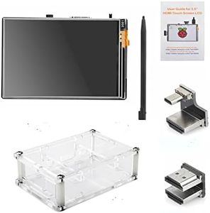 OSOYOO 3.5inch Touch Screen LCD Display HDMI Monitor for RPI with Stylus Pen and Protective Case Support Raspberry Pi 5 4 2GB / 4GB / 8GB 2 3 Model B B+