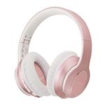 PowerLocus Active Noise Cancelling Headphones Over Ear, Wireless Headphones with Microphone, Hi-Fi Stereo, Soft Memory Foam Ear Cups, 35H Playtime and Fast Charging for Phones, Home Office, TV, Kids