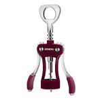 Wine Opener, BENENO Zinc Alloy Premium Wine Bottle Opener Wing Corkscrew with Multifunctional Corks and Caps Bottle Opener, Upgrade