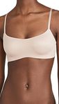 Calvin Klein Women's Liquid Touch Lightly Lined Scoop Neck Bra, Honey Almond, 34B