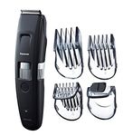 Panasonic Beard/Hair Trimmer with Comb-Shaped Blade Design - with 58 Cutting Lengths - Precise Beard Care and Haircuts - Black - ER-GB96-K503