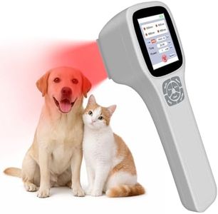 Cold Laser Therapy Device for Dogs, Handheld Infrared Light Laser Therapy for Joint Muscle Pain Relief, 650nm*10+808nm*5+905nm*5+980nm*5, Home Travel Use Red Light Therapy Device for Dogs Horses Cats