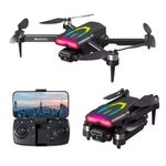 Drone-with-4k-Camera-Foldable-1080P-HD-Drone-with-FPV-Live-Video-Gestures-Selfie-Altitude-Hold-One-Key-Take-Off/Landing-3D-Flips-Headless-Mode-Aerial-Photography-Multicolor (F-199)