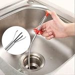 NatureMan Flexible Sink Grabber Reacher Tool with 4 Claws Retractable Clean Claw,Sewer Dredging Artifact,for Sewer, KitchenSink, Toilet Bathroom Tub Washbasin(35.4inch)