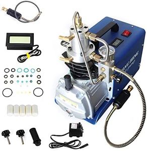 30MPA 4500PSI High Pressure Compressed Air Pump Electric Air Compressor, 300 Bar PCP Compressors Air Pump for Compressed Air Gun