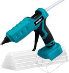 Mellif 100W Hot Glue Gun Cordless for Makita Battery 18V L li-ion Battery Powered Full Size 11mm Sticks (Tool Bare, No Battery,No Charger)…