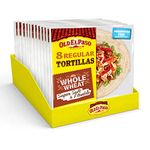 Old El Paso Regular Super Soft Whole Wheat Tortillas 326 g (Pack of 12)