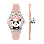 Tikkers WWF Panda Unisex Kid's Analog Quartz Watch with Polyurethane Strap TKWWF002-SET