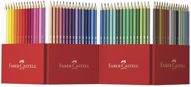 Faber-Castell Colouring Pencils Set – 60 Vibrant Colours