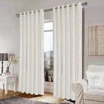 Home White Blackout Curtains