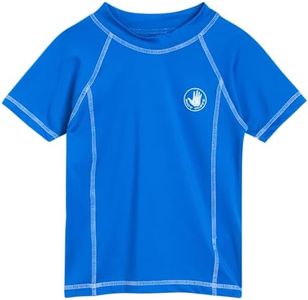 Body Glove Boys' Swim Shirt - UPF 50+ Quick Dry Fabric Rash Guard - Swimwear for Boys (Sizes: 5-14), Size 14, Royal