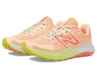 New Balance Women's DynaSoft Nitrel V5 Trail Running Shoe, Guava Ice/Hazy Peach/Limelight, 9 M