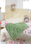 King Cole DK Baby Double Knitting Pattern Babies Pram & Cot Blanket 3703