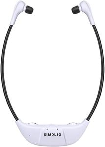 SIMOLIO Additional Wireless TV Headphone, Replacement Headset for SM-823 Series, SM-824D Series, Wireless Headphone for TV Watching for Hard of Hearing, TV Listening Headphone for Seniors