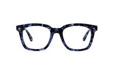 Peepers by PeeperSpecs Women's Limelight Blue Light Blocking Reading Glasses, Navy Tortoise, 50