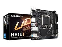 GIGABYTE H610I (H610/ Intel/LGA 1700/ Mini-ITX/ DDR5/ Single M.2/ PCIe 4.0/ USB 3.2 Gen1/ Intel GbE LAN Chip/Motherboard)