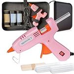 MONVICT Hot Glue Gun Kit, Mini Pink