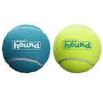 Outward Hound Squeaker Ballz Fetch Dog Toy, Large - 2 Pack