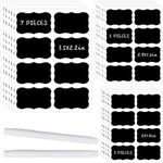 JEFURE 120 Pcs Chalkboard Labels fo