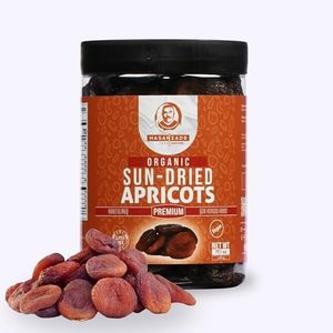 HASANZADE Organic Turkish Dried Apricots Healthy Snacks for Adults and Kids Vegan Gluten Free Dried Fruit Snacks (17,1 Oz)