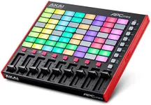 AKAI Professional APC Mini MK2 - USB MIDI Pad Controller for Clip Launching with Ableton Live Lite, 64 RGB Pads, Drum and Note Mode and MIDI Mixer