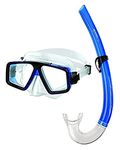 Mares Unisex's Mask Plus Snorkel Starfish '12 Diving Kit-Transparent/CL, BX