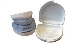 Teeth Whitening Dental Trays - Upper OR Lower Trays (Lower Tray Only, Clear)