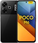 Poco M6 Black-Smartphone,6+128G,Helio G91-Ultra,108MP pro-Grade Main Camera,33W Fast Charging,5030mAh(typ) Battery,6.79" 90Hz FHD+Display (UK Version + 2 Years Warranty)