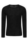 Mountain Warehouse Merino Mens Baselayer Top Black X-Large