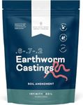 Infinity Soil - Earthworm Castings - Sustainable & Natural Soil Amendment - 0.6-0.7-0.2 NPK - Enhance Soil with Living Microbes and Micronutrients pH - 2 LB