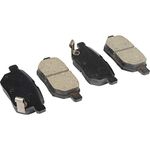 Herth+Buss J3612033 Brake Pad Set, Disc Brake, 4 Pieces