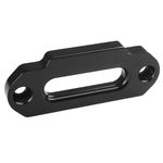 Ucreative Aluminum Hawse Fairlead for ATV 2000-3500 LBs Winch 4 7/8" (124mm) Mount Glossy (Black)