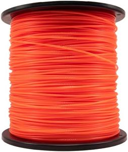 KAKO 065 Trimmer Line Round Weed Eater Line .065 Weed Wacker String .065-Inch-by-3000-ft-5lb Commercial Grade Round String Trimmer Line, Weed Eater String .065 Fits Most String Trimmer(Orange)