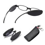 ARROMI Distance Glasses, Reading Glasses 2.5, Reading Glasses 2.5, Reading Glasses for Women, Folding Reading Glasses, Black Glasses Long Distance Reading Glasses, for Women