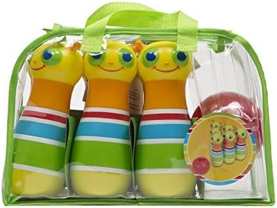 Melissa & Doug Sunny Patch Giddy Buggy Bowling Action Game - 6 Bug Pins, 1 Plastic Ball