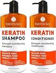 Keratin Shampoo and Conditioner Set